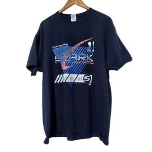 Y2K Mens Marvel Ironman "Stark Industries" Black T-Shirt Size 2XL